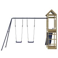 Комбинирано детско съоръжение за игра, импрегниран бор