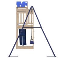 Комбинирано детско съоръжение за игра на открито, бор масив