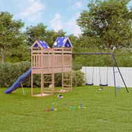 Комбинирано детско съоръжение, масивна дугласка дървесина