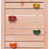 Комбинирано детско съоръжение, масивна дугласка дървесина