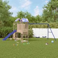 Комбинирано детско съоръжение за игра на открито, бор масив