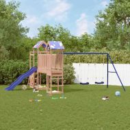 Комбинирано детско съоръжение, масивна дугласка дървесина