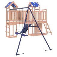 Комбинирано детско съоръжение, масивна дугласка дървесина
