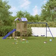 Комбинирано детско съоръжение за игра, импрегниран бор