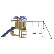 Комбинирано детско съоръжение за игра, импрегниран бор