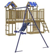 Комбинирано детско съоръжение за игра, импрегниран бор