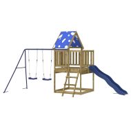 Комбинирано детско съоръжение за игра, импрегниран бор