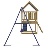 Комбинирано детско съоръжение за игра, импрегниран бор