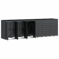 Контейнер за съхранение на 6 коша Антрацит