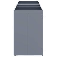 Контейнер за съхранение на 6 коша Светлосиво