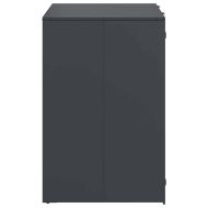 Контейнер за съхранение на 3 коша Антрацит