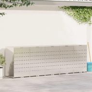 Контейнер за съхранение на 3 коша Сребрист