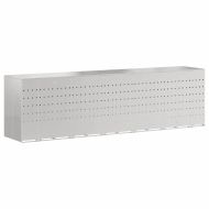 Контейнер за съхранение на 3 коша Сребрист