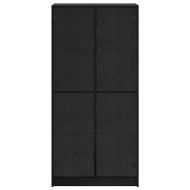 Висок шкаф Черния дъб 68 x 37 x 142 см Инженерно дърво