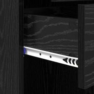 Висок шкаф Черния дъб 50 x 42,5 x 185 см Инженерно дърво