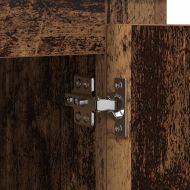 Скейдбордове с чекмедже 3 pcs Черния дъб 210 x 35,5 x 67,5 см