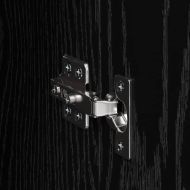 Стенно монтиран шкаф 2 pcs Черния дъб 69,5 x 34 x 90 см