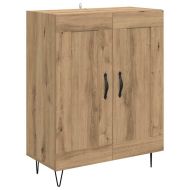 Висок шкаф Дъб 69,5 x 34 x 180 см Инженерно дърво