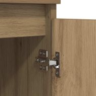 Скейдбордове 3 pcs Дъб 60 x 35 x 70 cm Инженерно дърво