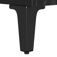 Скейдбордове 3 pcs Черния дъб 60 x 35 x 70 cm Инженерно дърво