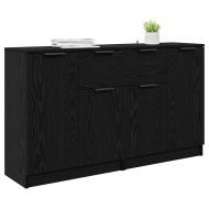 Скейдбордове 2 pcs Черния дъб 60 x 30 x 70 см Инженерно дърво