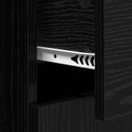 Скейдбордове 2 pcs Черния дъб 60 x 30 x 70 см Инженерно дърво