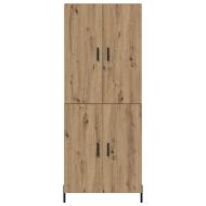 Висок шкаф Дъб 69,5 x 34 x 180 см Инженерно дърво