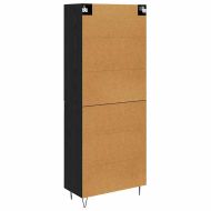 Висок шкаф Черния дъб 69,5 x 34 x 180 см Инженерно дърво