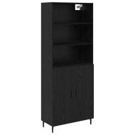 Висок шкаф Черния дъб 69,5 x 34 x 180 см