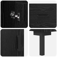 Висок шкаф Черния дъб 34,5 x 34 x 180 см Инженерно дърво