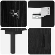 Висок шкаф Черния дъб 69,5 x 34 x 180 см Инженерно дърво