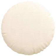 Възглавници за седалки 2 pcs Крем Ø 50 cm Кордюрова тъкан