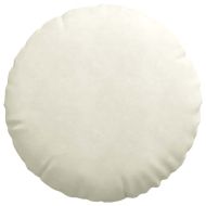 Възглавници за седалки 2 pcs Крем Ø80 x 29 см Кадифе