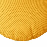 Възглавници за седалки 2 pcs Светло жълто Ø 80 cm