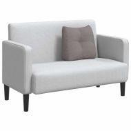 Възглавница за гръб Таупе 45 x 24 x 50 см текстил