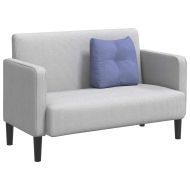 Възглавница за гръб Дънково син 45 x 24 x 50 см текстил