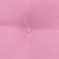 Възглавница за гръб Розово 60 x 24 x 50 см текстил