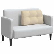 Възглавница за гръб Крем 80 x 24 x 50 см текстил