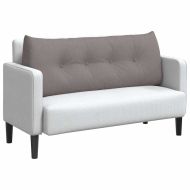 Възглавница за гръб Таупе 120 x 24 x 50 см текстил