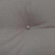 Възглавница за гръб Таупе 120 x 24 x 50 см текстил