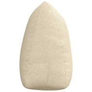 Възглавница за гръб Крем 140 x 24 x 50 см текстил