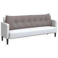 Възглавница за гръб Таупе 180 x 24 x 50 см текстил