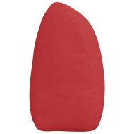 Възглавница за гръб Червено 180 x 24 x 50 см текстил