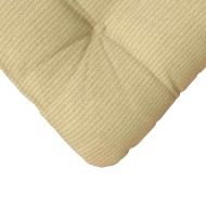 Възглавници за седалки 4 pcs Сивозелен 40 x 40 cm