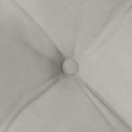 Възглавници за седалки 4 pcs Светлосиво 40 x 40 x 6 cm