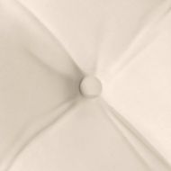 Възглавници за седалки 4 pcs Бежово 40 x 40 x 6 cm Микрофибър