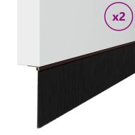 Самозалепващи се четки за уплътняване на врати 2 pcs Кафяво