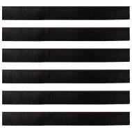 Самозалепващи се четки за уплътняване на врати 6 pcs Кафяво