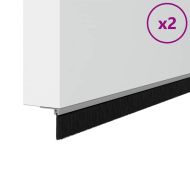 Самозалепващи се четки за уплътняване на врати 2 pcs Сребрист