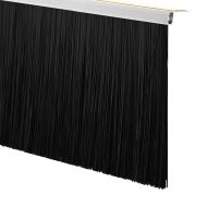 Самозалепващи се четки за уплътняване на врати 2 pcs Сребрист